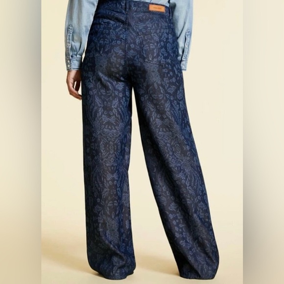 Marina Sport|Women’s plus size wide leg tan khaki jeans in size 24•••NWT,Boho - Picture 15 of 16